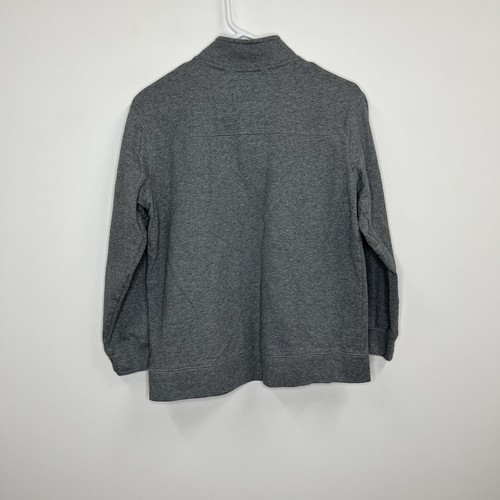 Tommy Bahama 1/4 Zip Sweater Boys Large L Gray Pullover Casual Outdoors - Picture 4 of 10