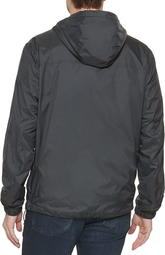 Chaqueta de plumón abrigo polar con capucha Calvin Klein para hombre (negro, XL) - Imagen 10 de 10
