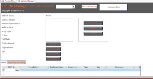 Software Sistema Gestione Veicoli FACILE DA USARE Tuta Meccanica/Garage USB - Foto 6 di 10