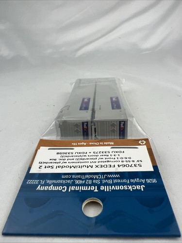 Jacksonville Terminal FedEx 53' Corrugated Containers 2-pack #537064 - Picture 6 of 7