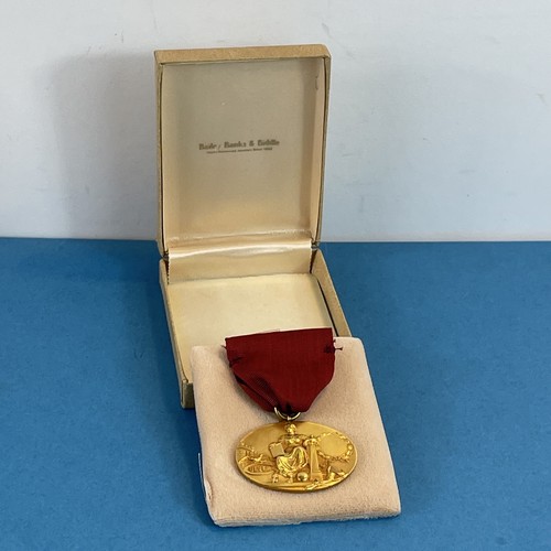 CULVER Academy 1980 Scholarship Medal Badge Bailey Banks Biddle Gold Filled Rare - Picture 18 of 24