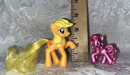 My Little Pony MLP G4  Ponies  small size 2" - 4" lot of 6 Accessories Cape Cake - Picture 9 of 10