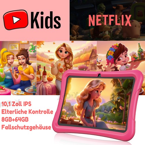 2025 Kids Tablet Android 14 10.1 Zoll 2GB+32GB 6000mah Daul Kamera 5G WiFi 6 GMS - Bild 2 von 22