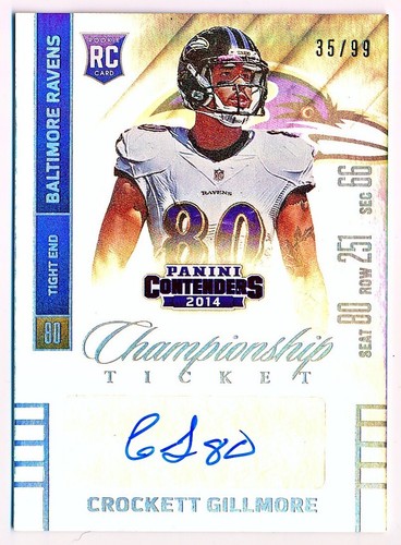 2014 Contenders Championship Rookie Ticket Auto SP Rc /49 & /99 - You Pick - Picture 9 of 57