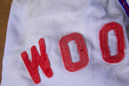 Rawlings 34 1950s Little League Uniform "Woodbine" number 7 (pants and shirt) - Picture 3 of 7