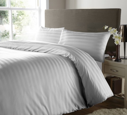 600 Fadenzahl Bettbezug 100 % Baumwolle Quilt Bezüge Bettwäsche Sets Doppel King - Bild 8 von 36