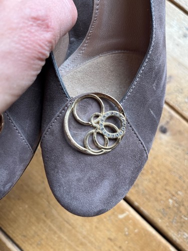 Beautifeel 38 EE. UU. Zapatos de Gamuza Tacones de Bomba ¡Bonitos! Usado una vez - Imagen 7 de 9