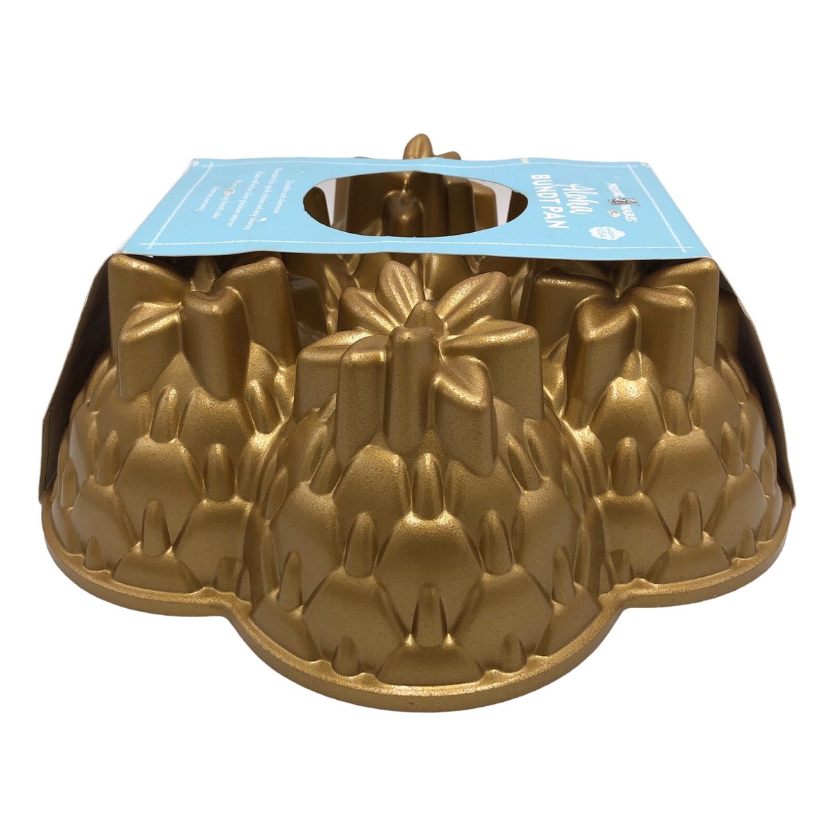 Nordic Ware ノルディックウェアAloha Bundt Pan Nordic Ware Gold Aloha Pineapple Hawaii Bundt Cake Pan Cast