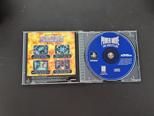 Power Move Pro Wrestling PS1 PlayStation 1 + Reg Card - Complete - Picture 3 of 4