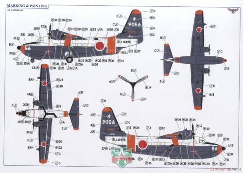 SOVA-M SVM 72027 Plastik Modellflugzeug Bausatz Maßstab 1:72 UF-2 Albatross - Bild 18 von 24