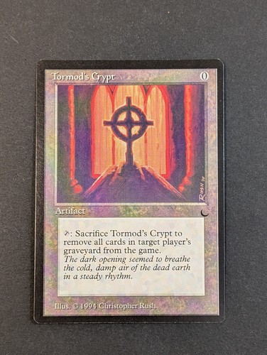 Magic The Gathering - Tormod's Crypt - The Dark - Casi nuevo/LP - De colección - Magic The Gathering - SGC - Imagen 6 de 8