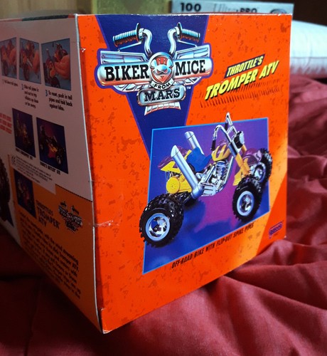 Biker Mice from Mars Throttle's Tromper ATV Off Road Bro's Galoob NIB - Imagen 5 de 6