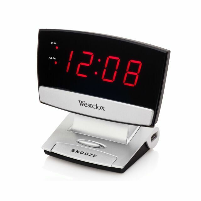 Westclox 71014x 0 9 Led Plasma Screen, Westclox Digital Alarm Clock Instructions