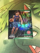 2020-21 Prizm Instant Impact Prizms Green #5 Killian Hayes Pistons