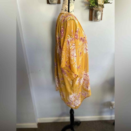 143 story by line up floral print kimono boho chic western beach cruise - Picture 3 of 9