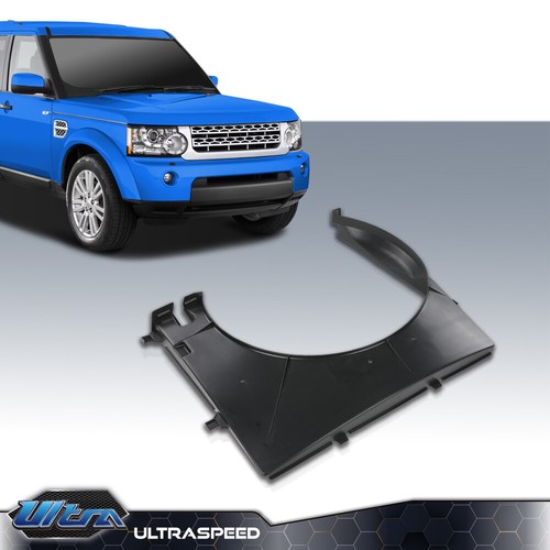 Engine Radiator Coolant Fan Shroud Black Fit For 10-16 Land Rover LR4 - Picture 2 of 12