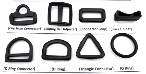 Piezas de mochila correas se adapta a correas de 1" 25 mm de ancho muchos estilos modelos DURADEROS - Imagen 2 de 12