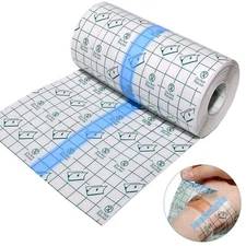 6" x10 Yard Tattoo Aftercare Bandages Waterproof Second Skin Bandage for Tattoo