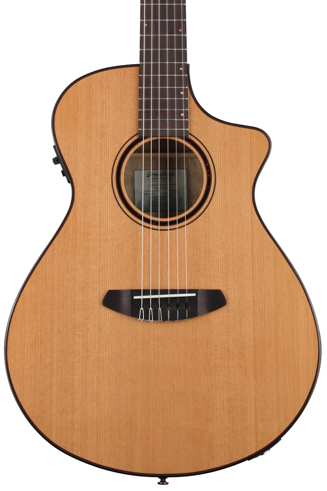 Акустико-электрогитара Breedlove ECO Pursuit Exotic S Concert CE с нейлоновыми струнами
