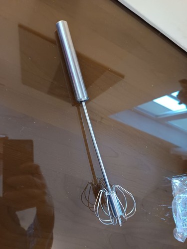 Handmixer Stirrer Quirl Egg Whisk Handquirl Stainless Steel Quality - Bild 4 von 5