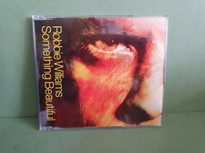 3 TRACK UK CD OF "SOMETHING BEAUTIFUL" BY ROBBIE WILLIAMS