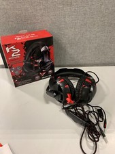 RUNMUS K2 Red Headset For Multiple Platform Gaming Headset