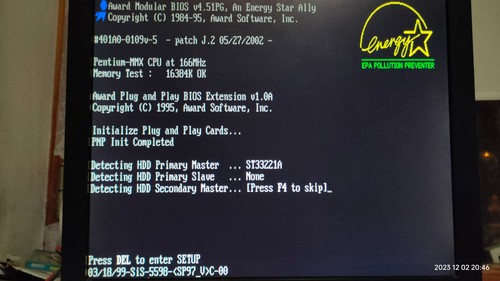 Placa madre DE COLECCIÓN AT Socket 7 ASUS SP97-V (SIS 5598) CPU y 32 Mb RAM + Bono - Imagen 5 de 9