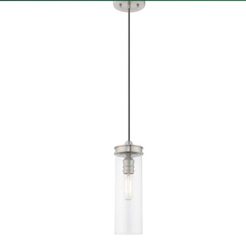Livex Lighting - Art Glass - 1 Light Mini Pendant in Coastal Style - 5.13 Inches - Picture 4 of 4