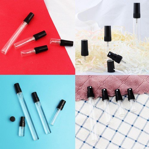 2-10ml Miniature Refillable Perfume Atomizer Empty Glass Spray Bottle Containers - Picture 8 of 15
