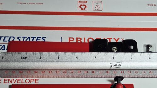 Two (2) Red Replacement Steel Mail Extra Flag Mailbox Post Office New - Picture 4 of 5