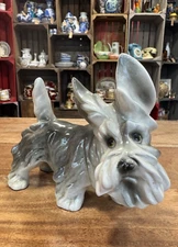 Funky Coppercraft Terrier Figurine, Mint Condition, Very Unusual
