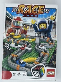 Race Course 3000 Lego 3839 Board Game with Box Instructions *Missing 4 Pieces*