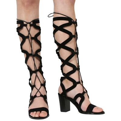 long heels sandals