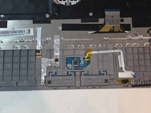 Samsung Series 5 Ultra NP530U3C NP535U3C Handauflage UK Tastatur mit Touchpad - Bild 6 von 7