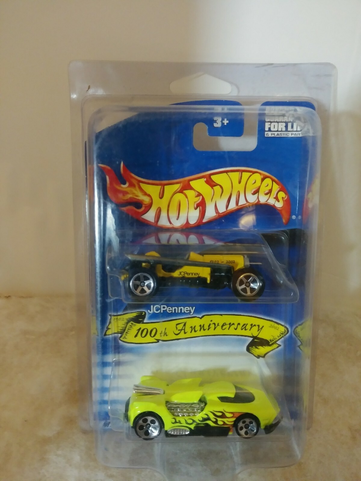 Hot Wheels 2-Car Pack JC Penney 100th Anniversary Mattel Wheels 1902-2002