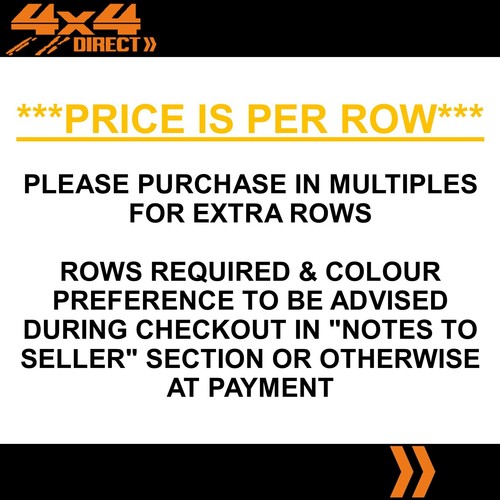 SINGLE ROW CUSTOM 9oz CANVAS SEAT COVERS FOR ISUZU D MAX 12-ON DUAL CAB - Picture 7 of 10
