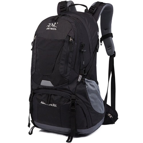 50L Outdoor Wanderrucksack Wasserdicht Bergsteigertasche Resistent Sporttasche - Bild 23 von 27