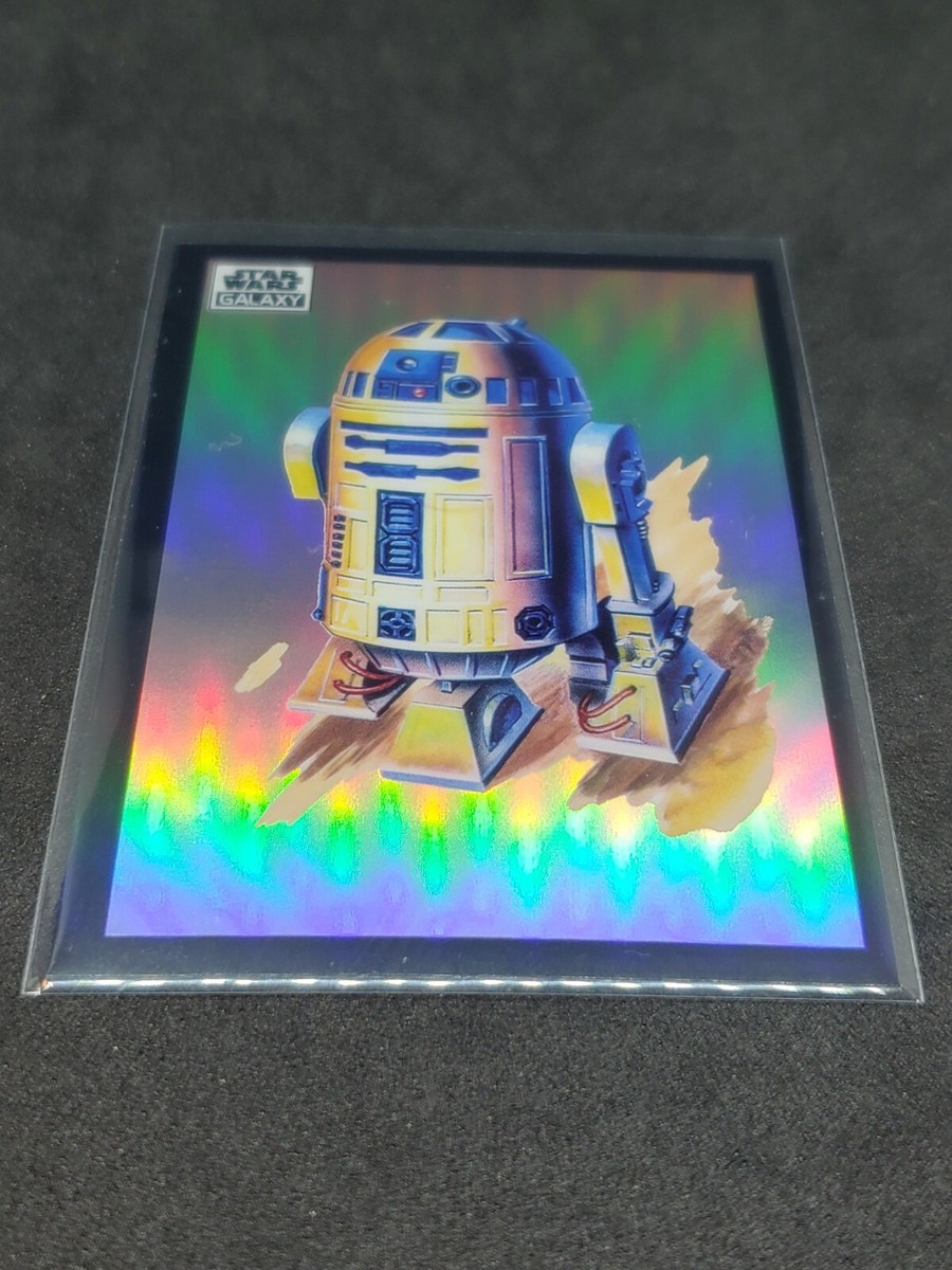 Star Wars Galaxy Chrome 2022 Topps Card Refractor Portrait 9