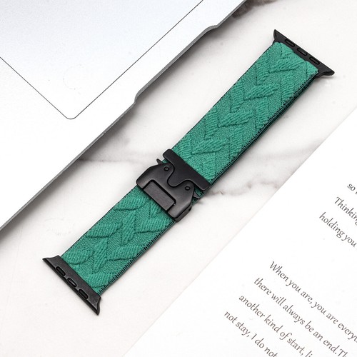 Braided Nylon Band Strap For Apple Watch Ultra 2 49mm Series 10 9 8 7 SE 6 5 4 3 - Picture 15 of 17
