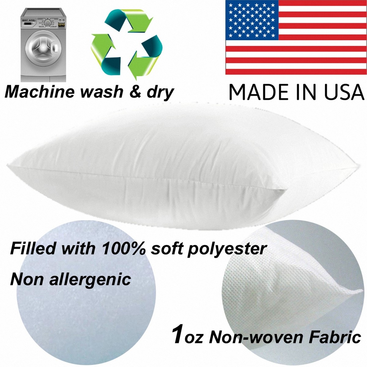 26 x 26 2024 euro pillow insert