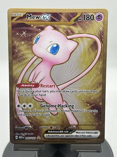 Mew ex - (151 Metal Card) 2005/165 Sv: Scarlet & Violet 151 Regular