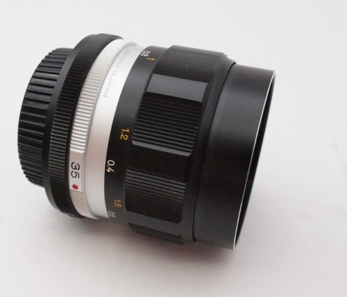 PERFECT MINT Konica Hexanon AR 35mm f 2.8 Lens With Case - Picture 4 of 6