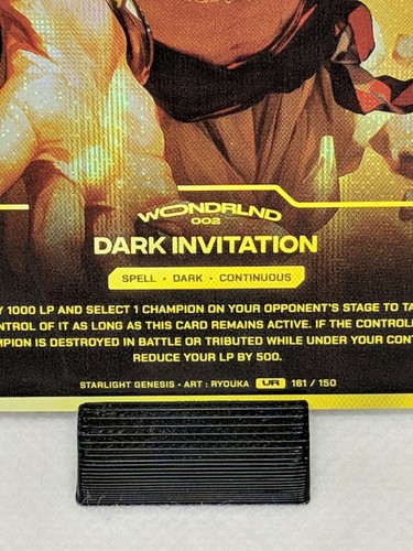 Wondrlnd TCG Starlight Genesis Invitation UR Ultra Rare - Picture 6 of 10