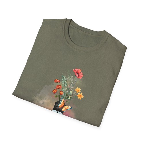 Blumen Glühbirne Kunst T-Shirt - umweltfreundliches Geschenk, Naturliebhaber T-Shirt, - Bild 23 von 23