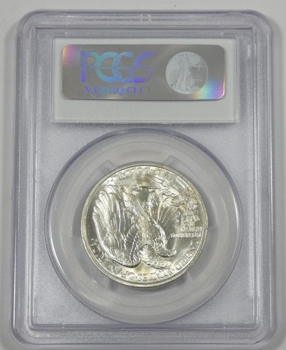 Medio dólar Walking Liberty 1936-S certificado graduación profesional MS 65 plata 50c - Imagen 4 de 4