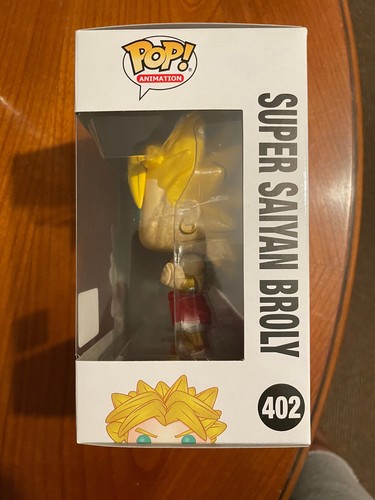 Funko Pop BROLY 2018 SDCC #402 Super Saiyan Dragon Ball Z WITH/AVEC F.STACKS - Imagen 5 de 7