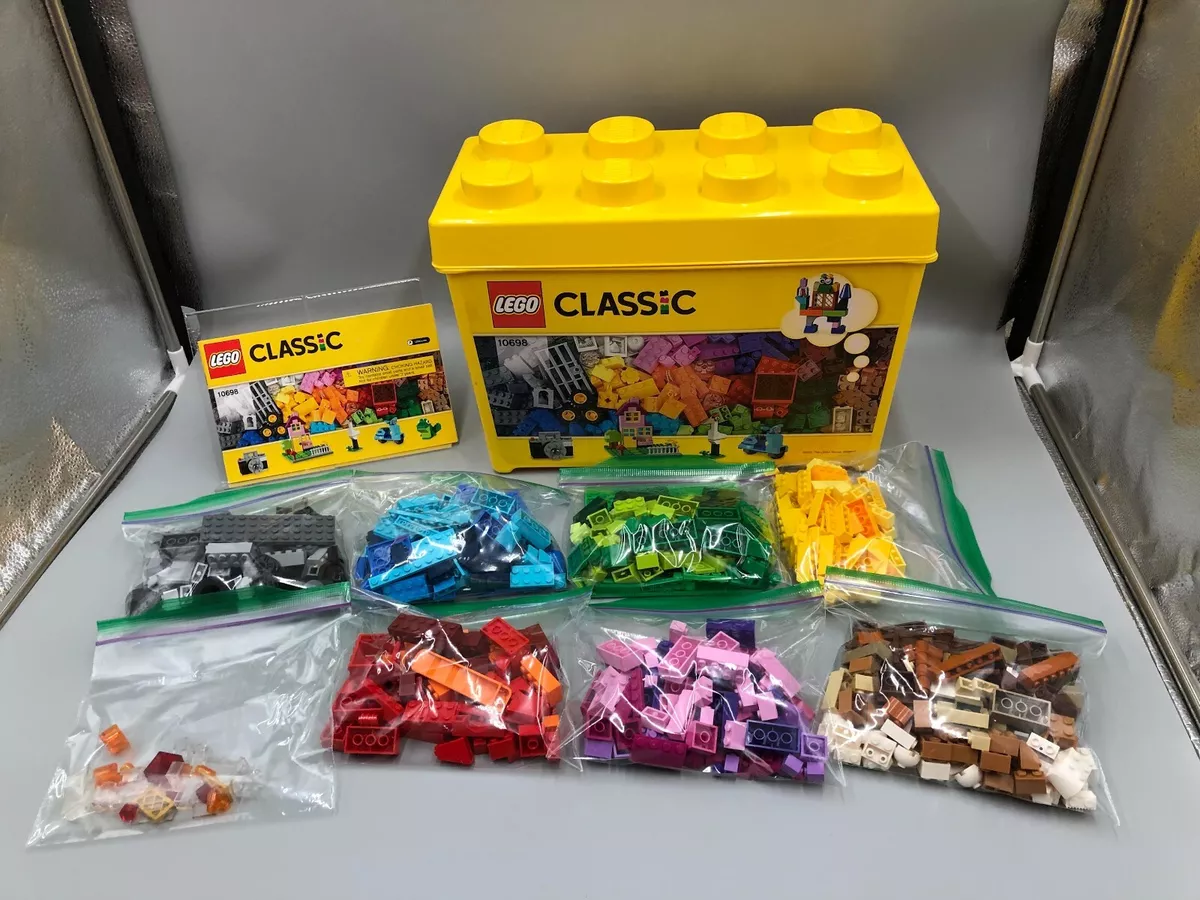  Caja de ladrillos creativos grandes y clásicos de la marca LEGO  10698. : Juguetes y Juegos