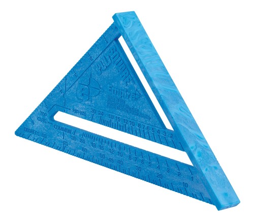 Empire Level 296 -  7-Inch POLYSQUARETM - Rafter Square - Blue - Picture 3 of 3