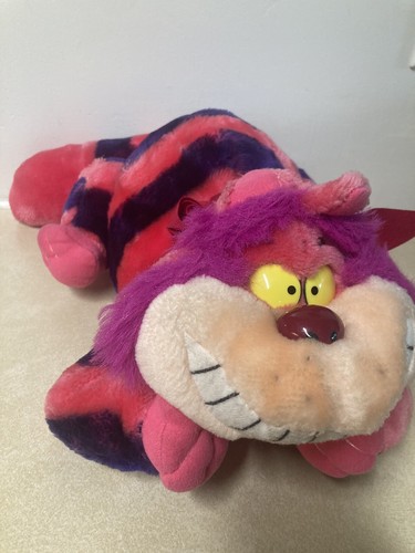 Vintage Disneyland Walt Disney World Alice in Wonderland Plush Cheshire Cat - Picture 5 of 19