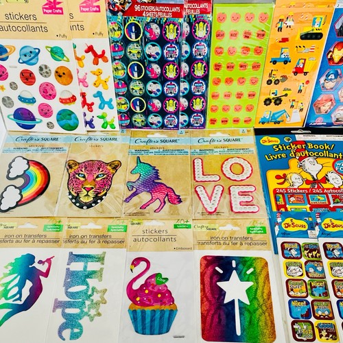 699+ STICKERS | Love Valentine Day Theme Cards Hearts Flowers Teacher School Lot - Picture 9 of 23
